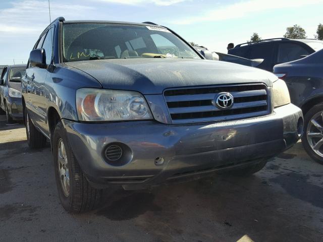 JTEGP21AX50068595 - 2005 TOYOTA HIGHLANDER GRAY photo 1