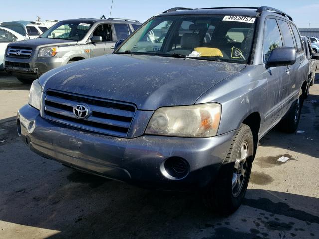 JTEGP21AX50068595 - 2005 TOYOTA HIGHLANDER GRAY photo 2