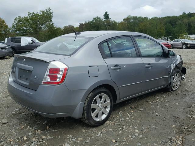 3N1AB61E38L636358 - 2008 NISSAN SENTRA 2.0 GRAY photo 4