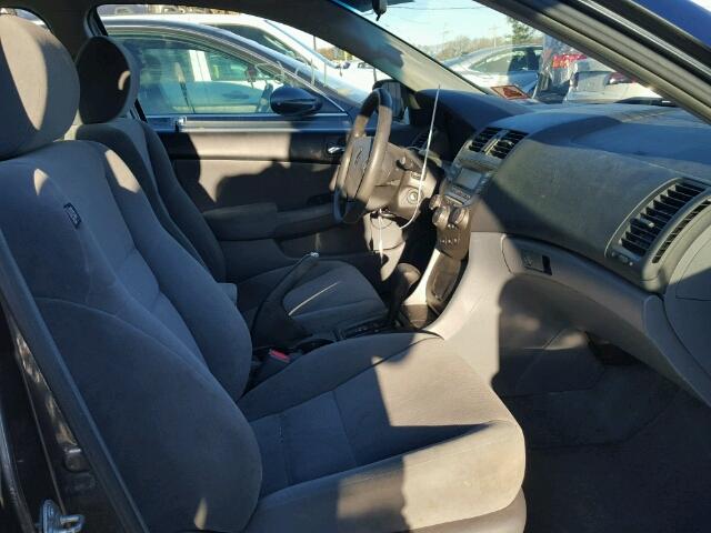 1HGCM56475A095958 - 2005 HONDA ACCORD LX GRAY photo 5