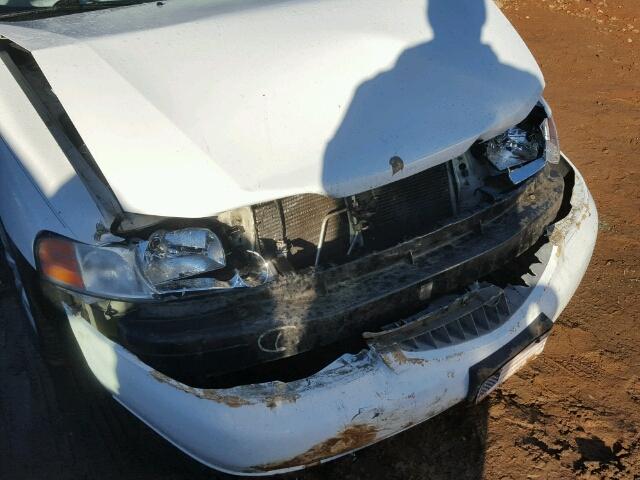 1N4DL01D61C109188 - 2001 NISSAN ALTIMA XE WHITE photo 9