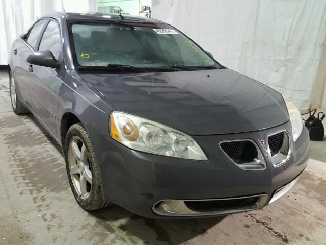 1G2ZG57N284221612 - 2008 PONTIAC G6 BASE GRAY photo 1