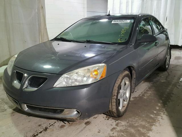 1G2ZG57N284221612 - 2008 PONTIAC G6 BASE GRAY photo 2