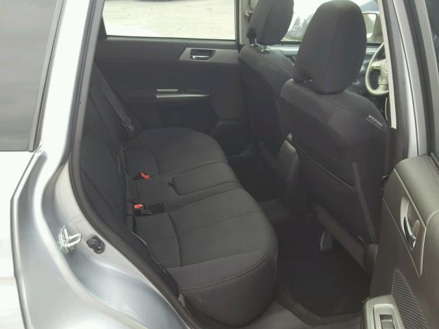 JF2SHADC3CH451085 - 2012 SUBARU FORESTER 2 SILVER photo 6