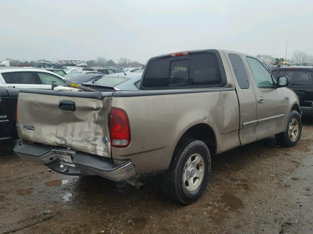 1FTRX17202NA47261 - 2002 FORD F150 BEIGE photo 4