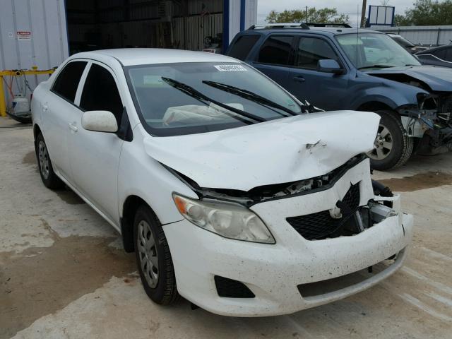 JTDBL40E099052286 - 2009 TOYOTA COROLLA BA WHITE photo 1