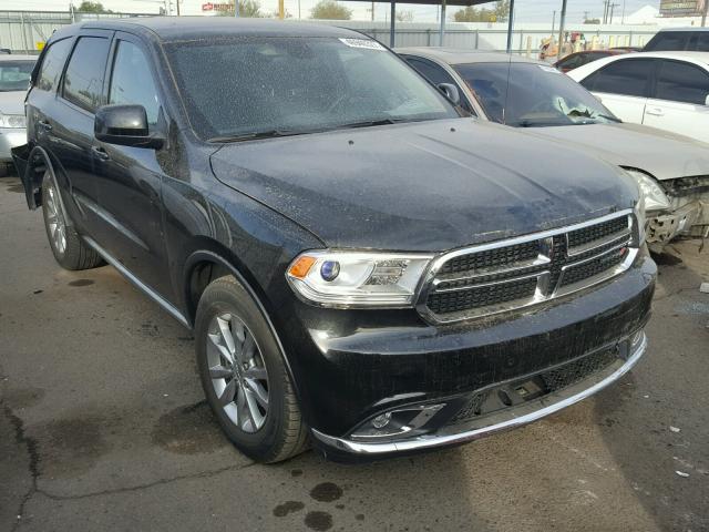 1C4RDHAGXGC424199 - 2016 DODGE DURANGO SX BLACK photo 1