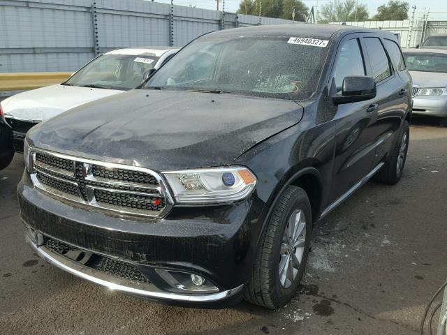 1C4RDHAGXGC424199 - 2016 DODGE DURANGO SX BLACK photo 2