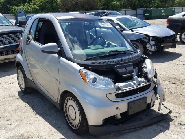 WMEEJ31X39K317287 - 2009 SMART FORTWO PUR SILVER photo 1