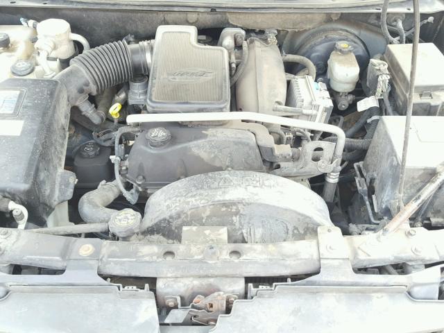 1GNDT13S452114694 - 2005 CHEVROLET TRAILBLAZE BLACK photo 7