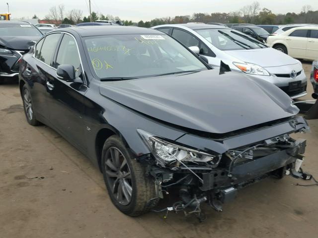 JN1CV7AR2GM253153 - 2016 INFINITI Q50 BASE Negro foto 1