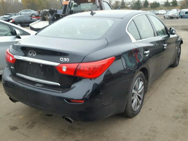 JN1CV7AR2GM253153 - 2016 INFINITI Q50 BASE BLACK photo 4