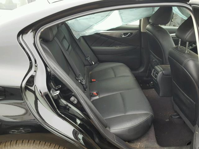 JN1CV7AR2GM253153 - 2016 INFINITI Q50 BASE Negro foto 6
