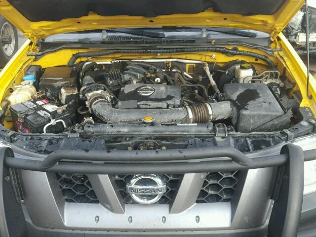 5N1AN08W56C549971 - 2006 NISSAN XTERRA OFF YELLOW photo 7