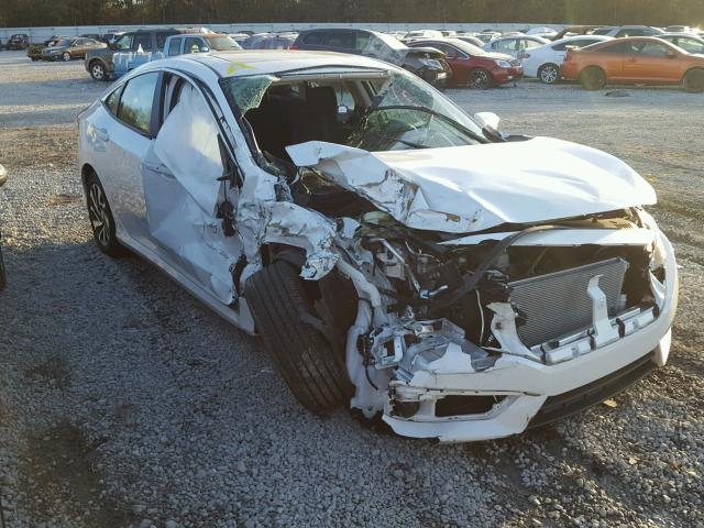 19XFC2F87HE047264 - 2017 HONDA CIVIC EX თეთრი ფოტო 1