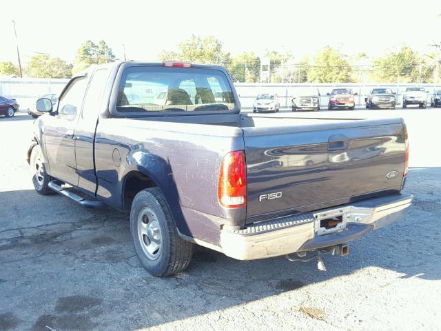 1FTZX1727YKA39507 - 2000 FORD F150 PURPLE photo 3