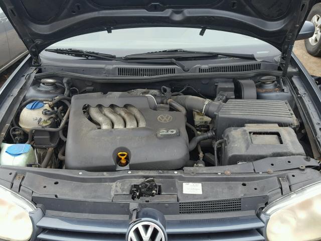 9BWFL61J564002619 - 2006 VOLKSWAGEN GOLF GL BLUE photo 7