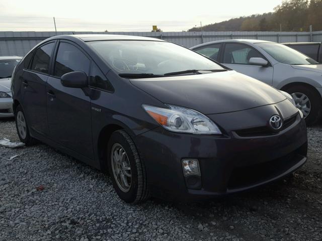 JTDKN3DU8A0236499 - 2010 TOYOTA PRIUS SILVER photo 1