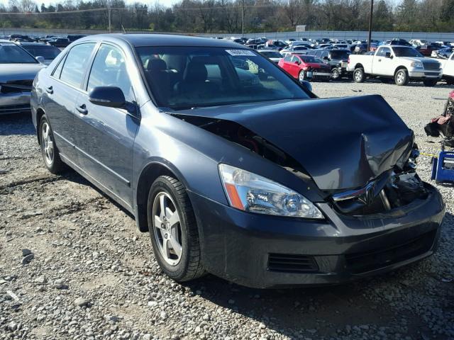 JHMCN36546C001256 - 2006 HONDA ACCORD HYB CHARCOAL photo 1