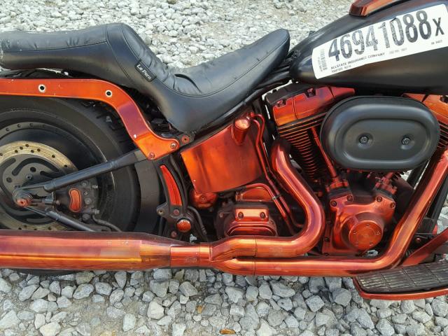 1HD1BXB124Y044679 - 2004 HARLEY-DAVIDSON FLSTFI RED photo 9