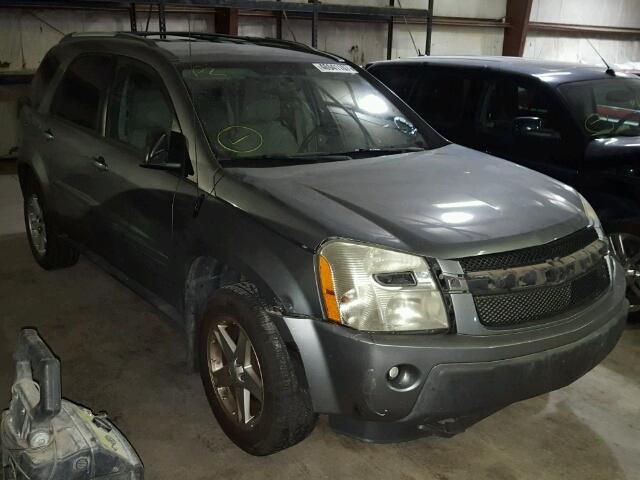 2CNDL73F956039696 - 2005 CHEVROLET EQUINOX LT GRAY photo 1