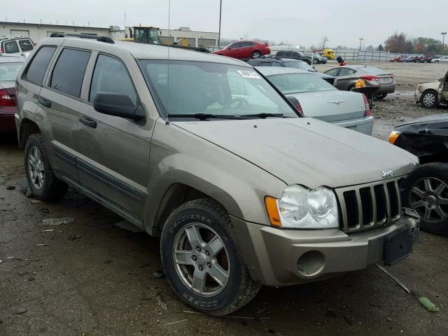 1J4GR48K25C687435 - 2005 JEEP GRAND CHER TAN photo 1