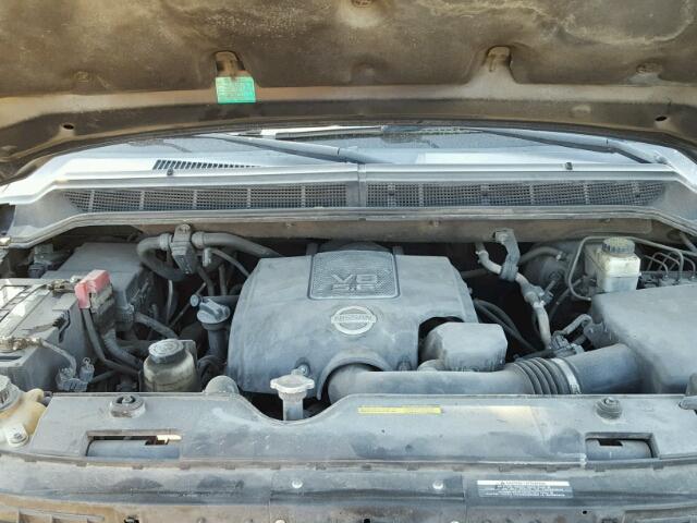 5N1BA0ND7BN612232 - 2011 NISSAN ARMADA SV BLUE photo 7