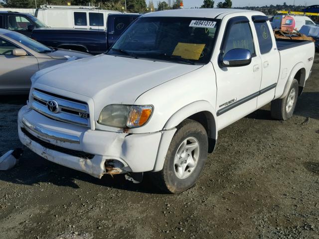 5TBBT44163S422357 - 2003 TOYOTA TUNDRA ACC WHITE photo 2