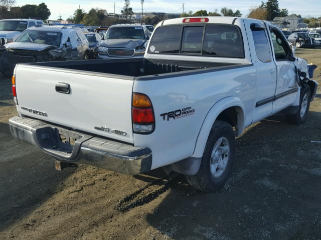 5TBBT44163S422357 - 2003 TOYOTA TUNDRA ACC WHITE photo 4