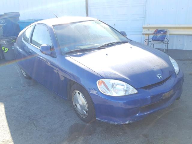 JHMZE14792T001072 - 2002 HONDA INSIGHT BLUE photo 1