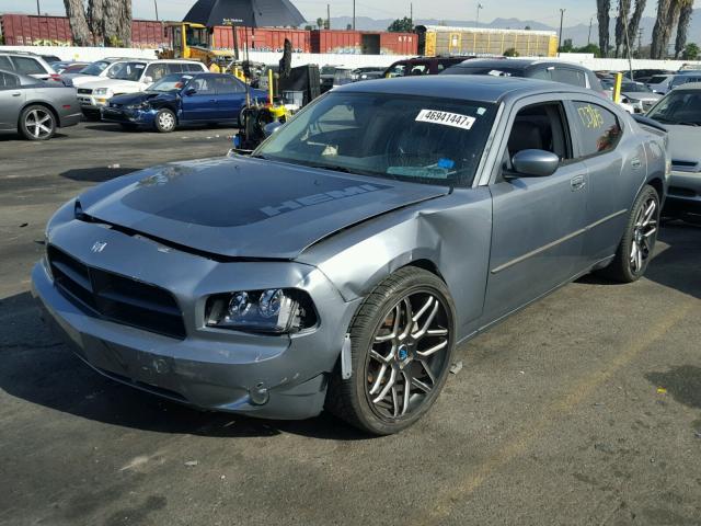 2B3KA53H96H182937 - 2006 DODGE CHARGER R/ GRAY photo 2