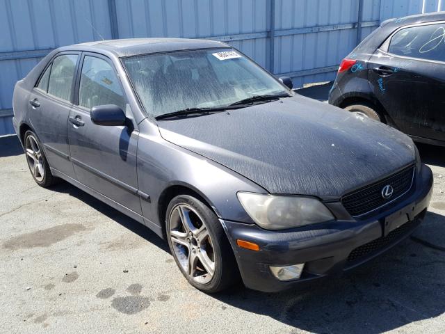 JTHBD192430081000 - 2003 LEXUS IS 300 BLACK photo 1