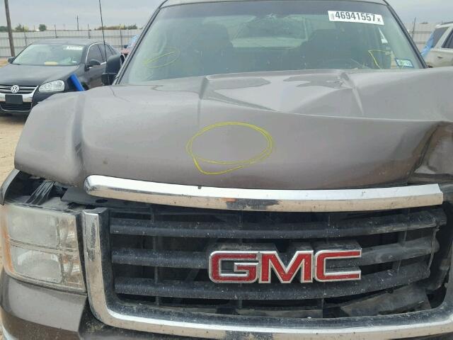 2GTEC13J071678110 - 2007 GMC NEW SIERRA BROWN photo 7