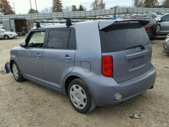 JTLKE50E091062321 - 2009 TOYOTA SCION XB BLUE photo 3