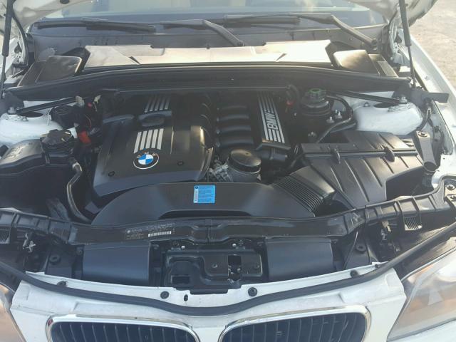 WBAUP7C52BVP21808 - 2011 BMW 128 I WHITE photo 7