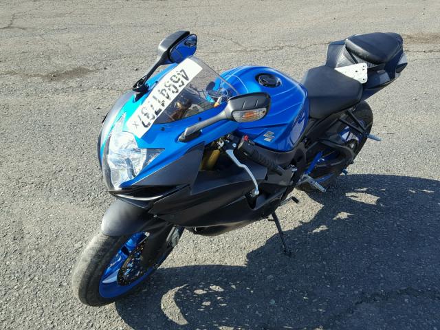 JS1GR7MA1C2101583 - 2012 SUZUKI GSX750 BLUE photo 2