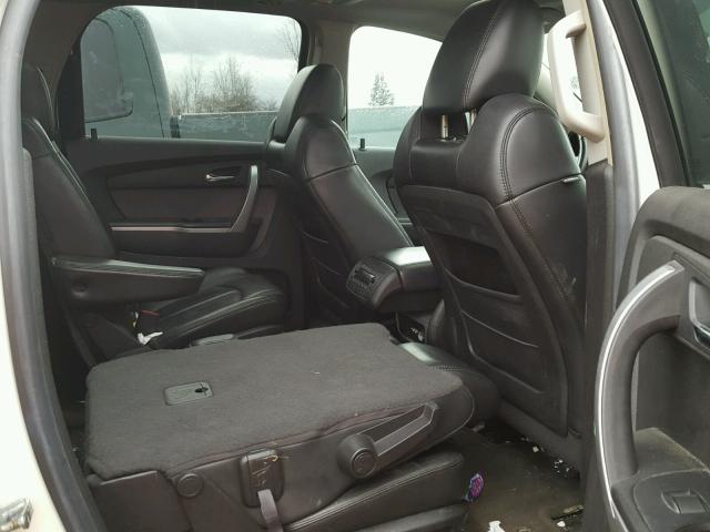 1GKEV33728J305740 - 2008 GMC ACADIA SLT თეთრი ფოტო 6