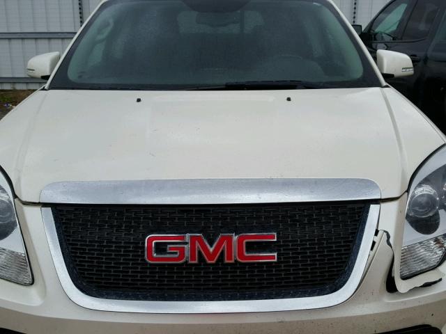 1GKEV33728J305740 - 2008 GMC ACADIA SLT თეთრი ფოტო 7
