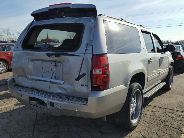 1GNFK26389R267999 - 2009 CHEVROLET SUBURBAN K SILVER photo 4