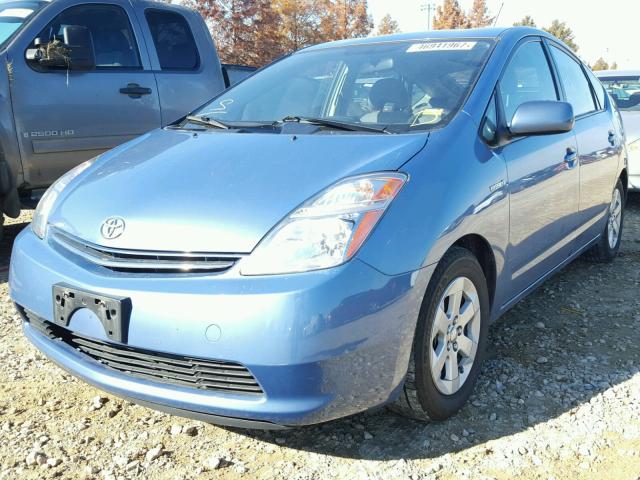 JTDKB20U377640349 - 2007 TOYOTA PRIUS BLUE photo 2