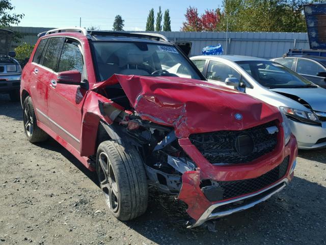 WDCGG0EB2EG334379 - 2014 MERCEDES-BENZ GLK 250 BL RED photo 1