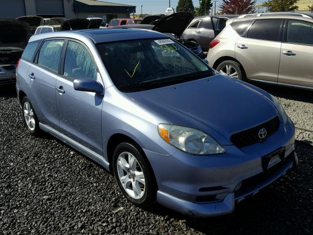 2T1KR32E73C045357 - 2003 TOYOTA MATRIX BLUE photo 1