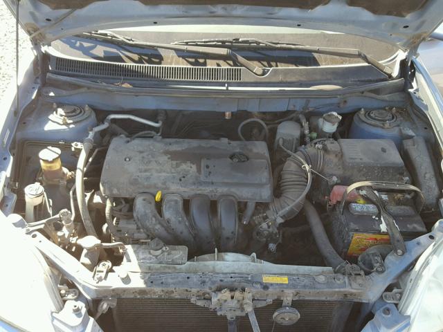 2T1KR32E73C045357 - 2003 TOYOTA MATRIX BLUE photo 7