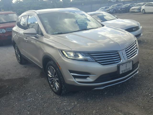 5LMCJ1A93FUJ19278 - 2015 LINCOLN MKC BEIGE photo 1