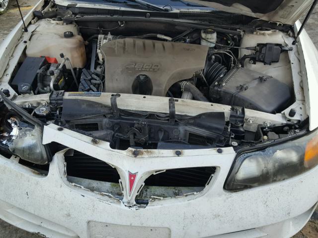 1G2HX52KX5U216226 - 2005 PONTIAC BONNEVILLE WHITE photo 7