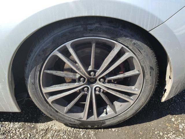 JF1ZNAA13D2722200 - 2013 TOYOTA SCION FR-S SILVER photo 9