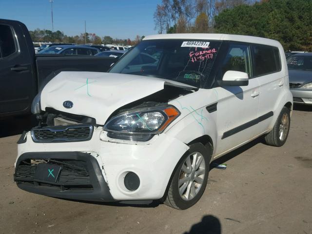 KNDJT2A60C7378440 - 2012 KIA SOUL + WHITE photo 2