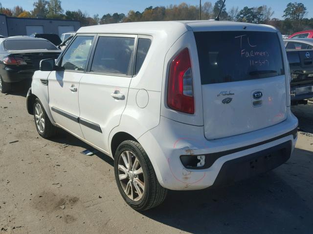 KNDJT2A60C7378440 - 2012 KIA SOUL + WHITE photo 3