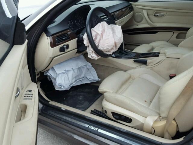 WBADW3C55BE539337 - 2011 BMW 328 I GRAY photo 9