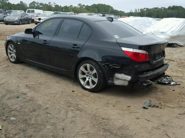 WBANW13598CN56834 - 2008 BMW 535 I BLACK photo 3
